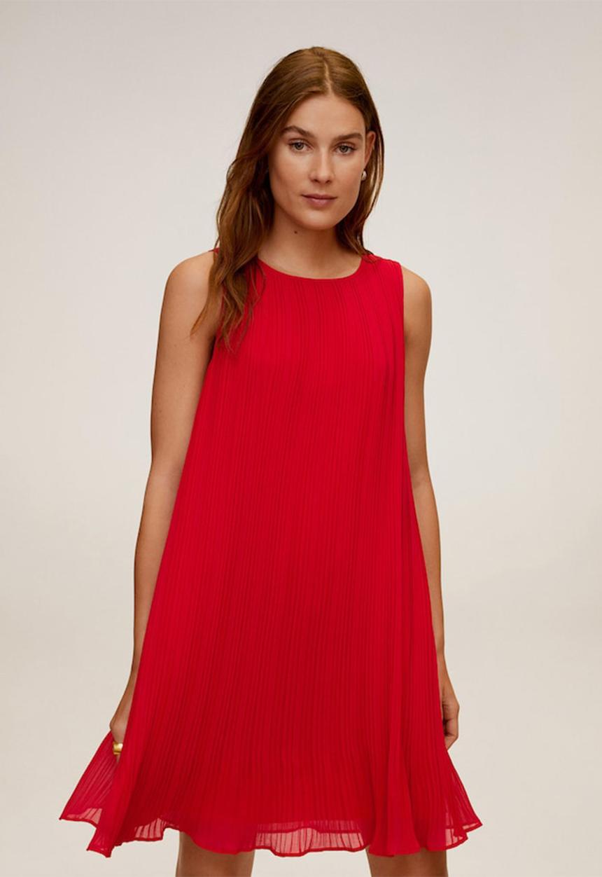 MANGO - Mauro dress - red