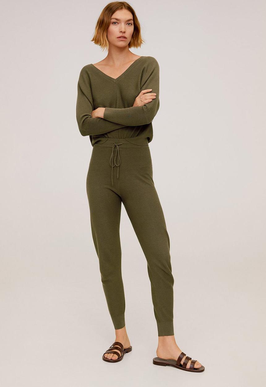 MANGO - Trousers milano - khaki