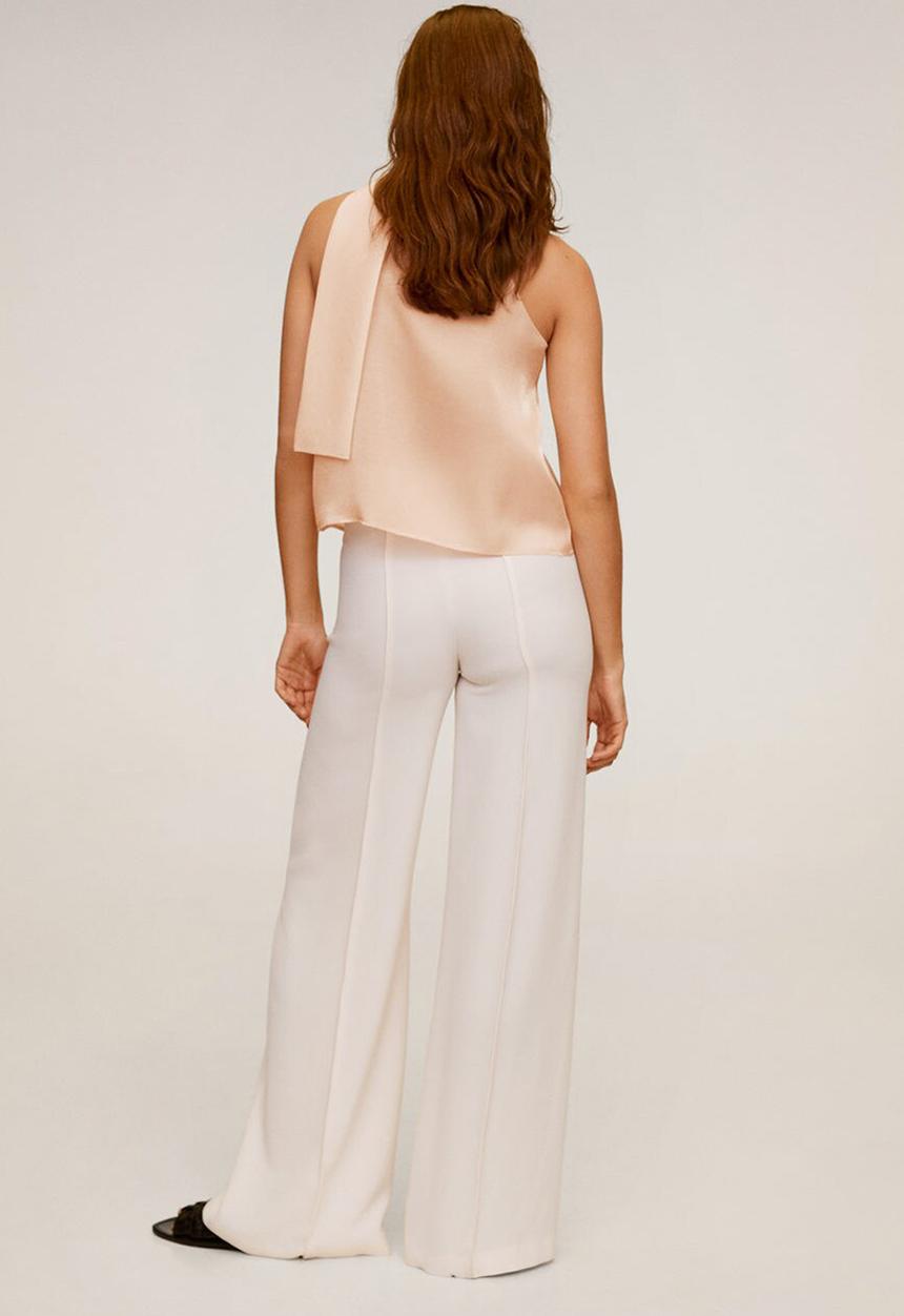 MANGO - Top lazus - pink