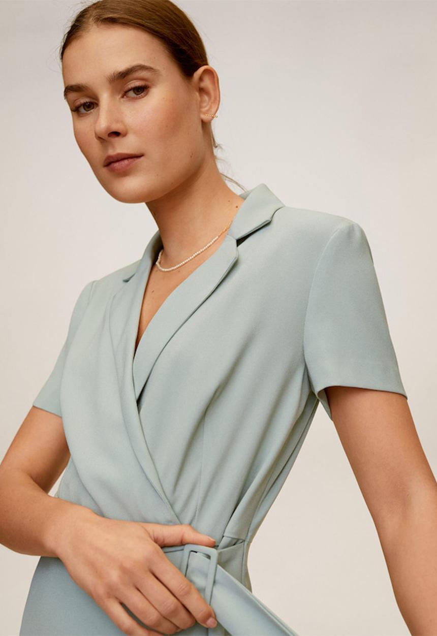 MANGO - Gazari dress - green