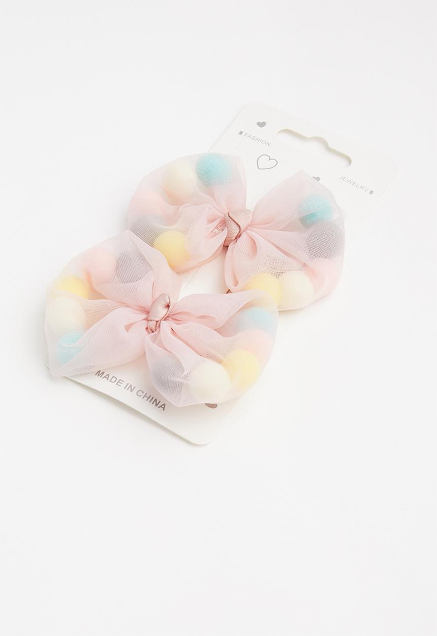 Pop Candy - 2 Pack girls hair clips - pink