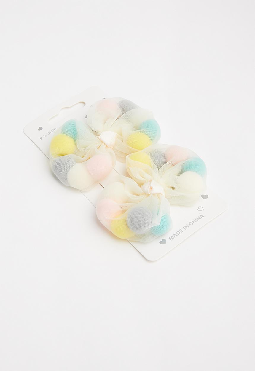 Pop Candy - 2 Pack girls hair clips - yellow 