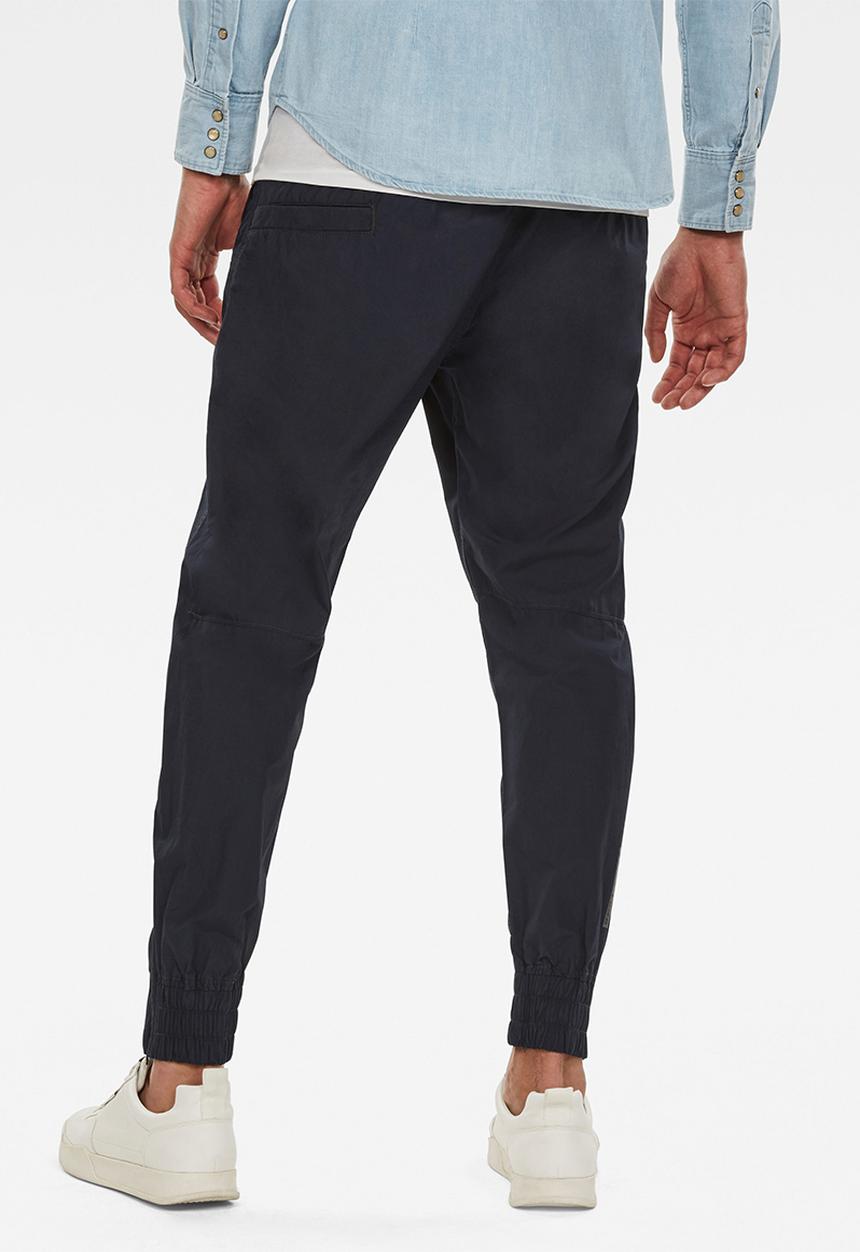 G-STAR - 3D relaxed fit cuffed trainer pants - navy