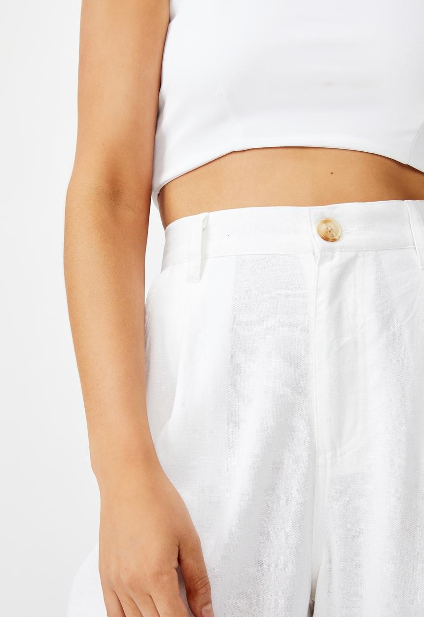 Cotton On - Cindy wide leg pant - white