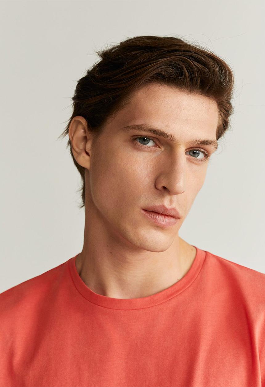 MANGO - Cherlo T-shirt - light orange 