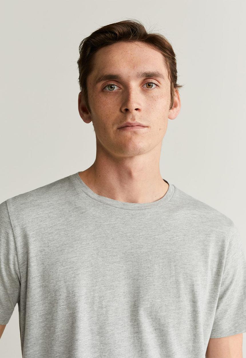 MANGO - Cherlo T-shirt - light grey