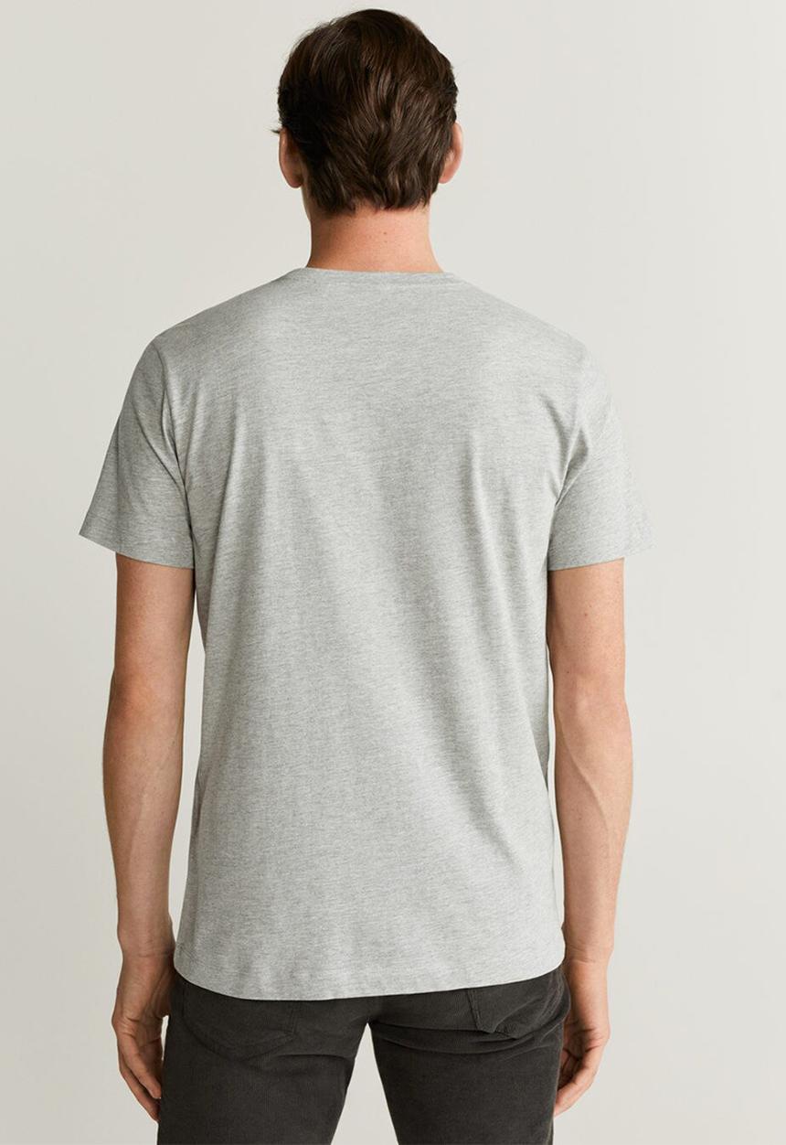 MANGO - Cherlo T-shirt - light grey
