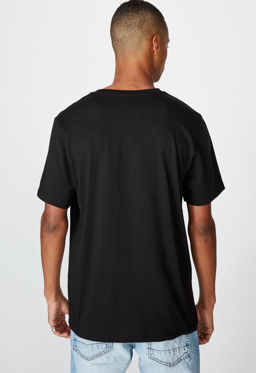 Cotton On - Tbar collab movie and TV T-shirt - black
