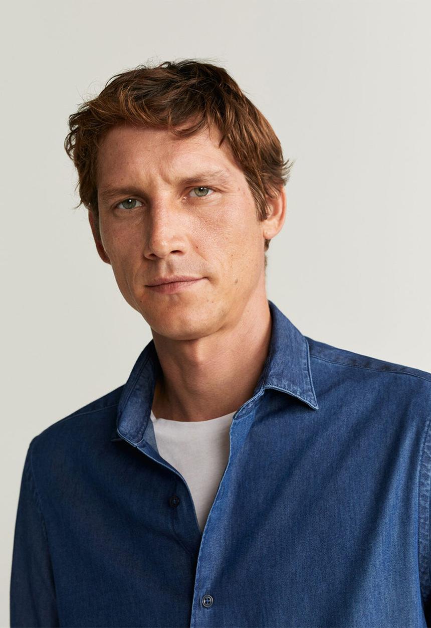 MANGO - Chambre shirt - blue