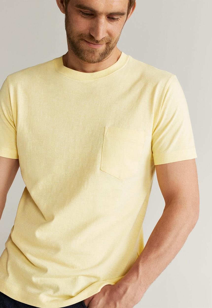 MANGO - Ares T-shirt - yellow