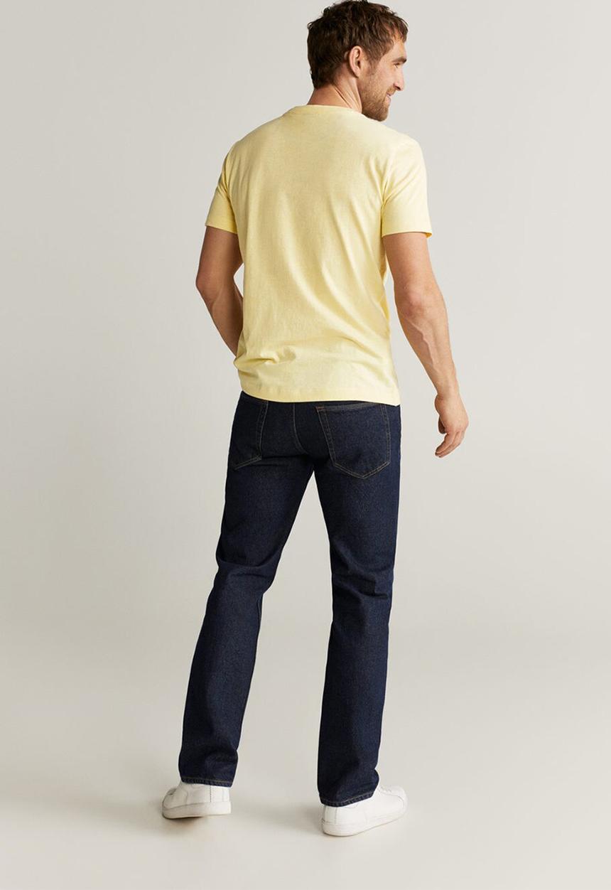 MANGO - Ares T-shirt - yellow