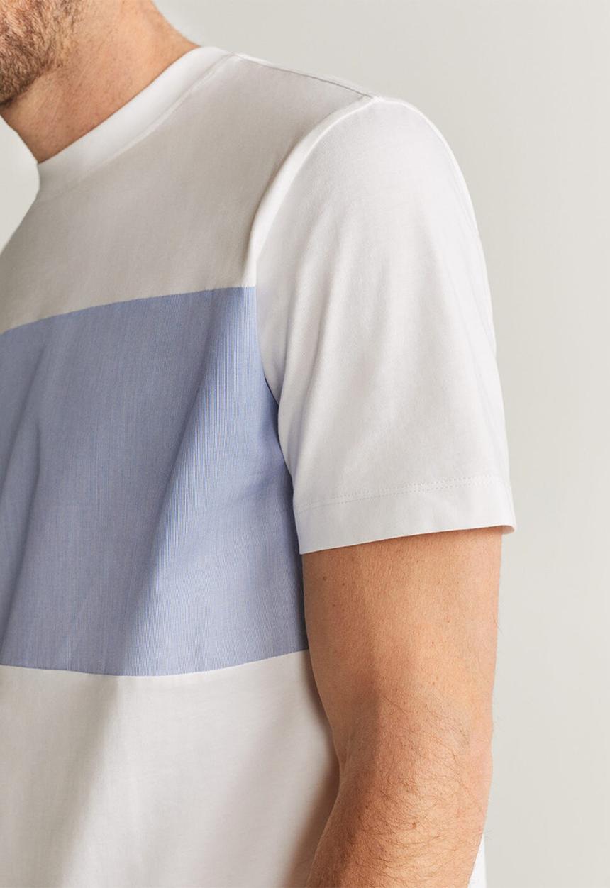 MANGO - Tesco T-shirt - white