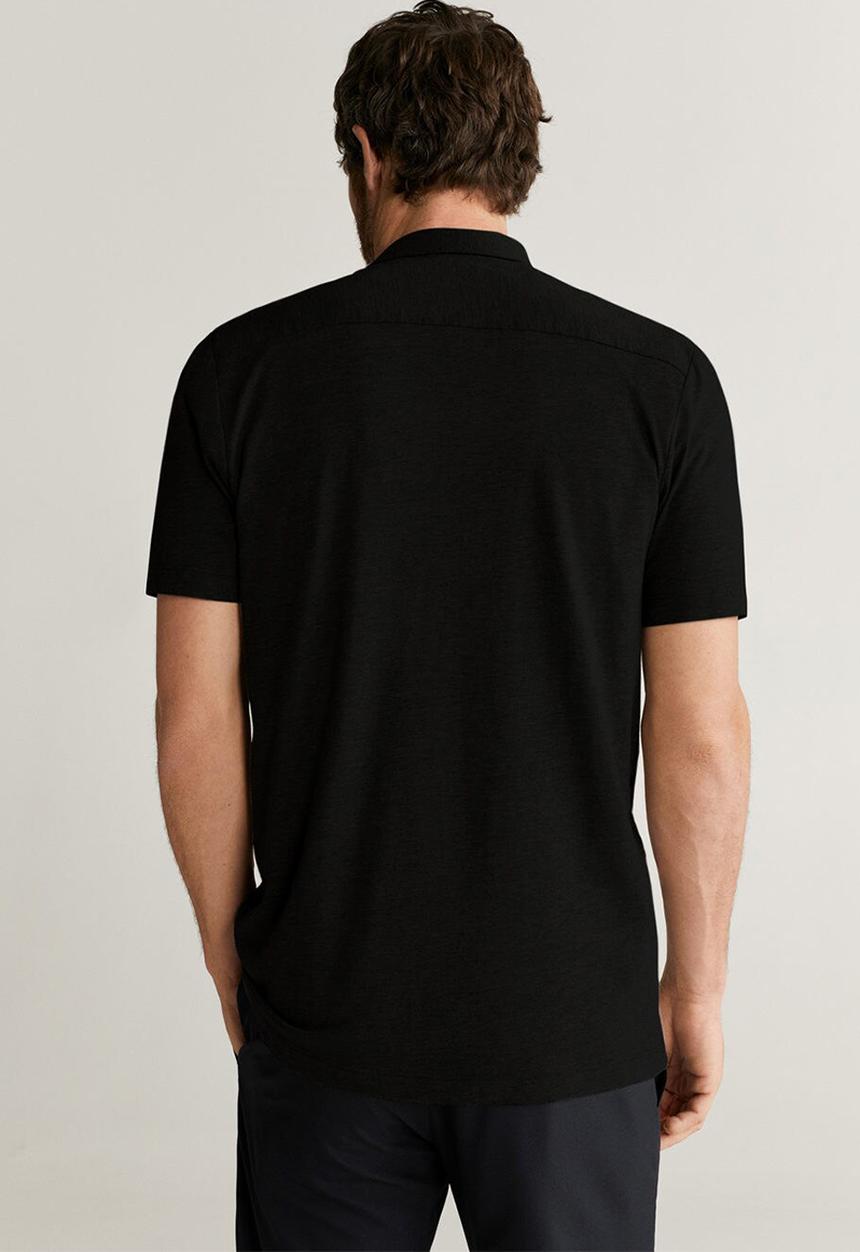 MANGO - Bonheur shirt - black