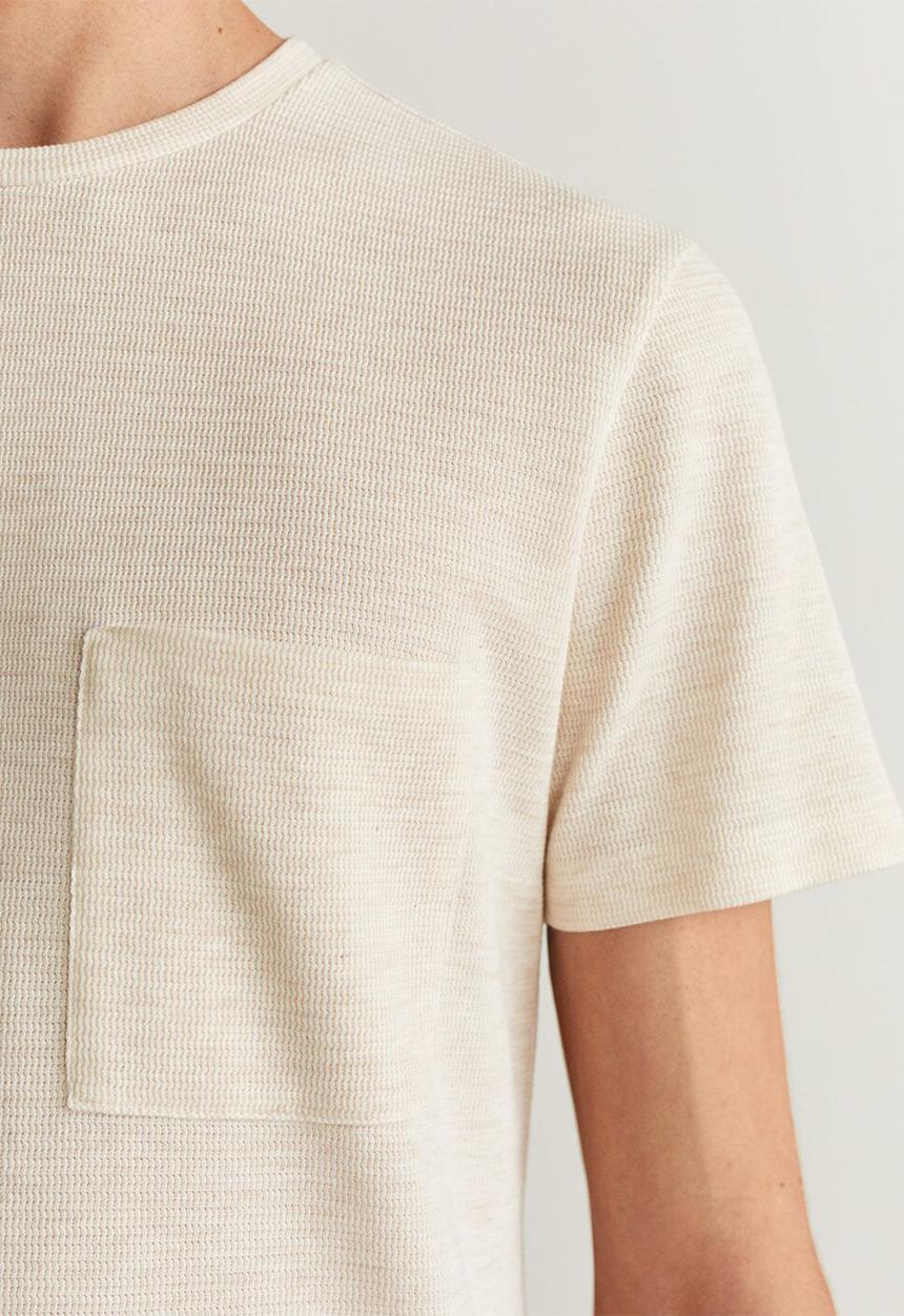 MANGO - Cebil T-shirt - brown