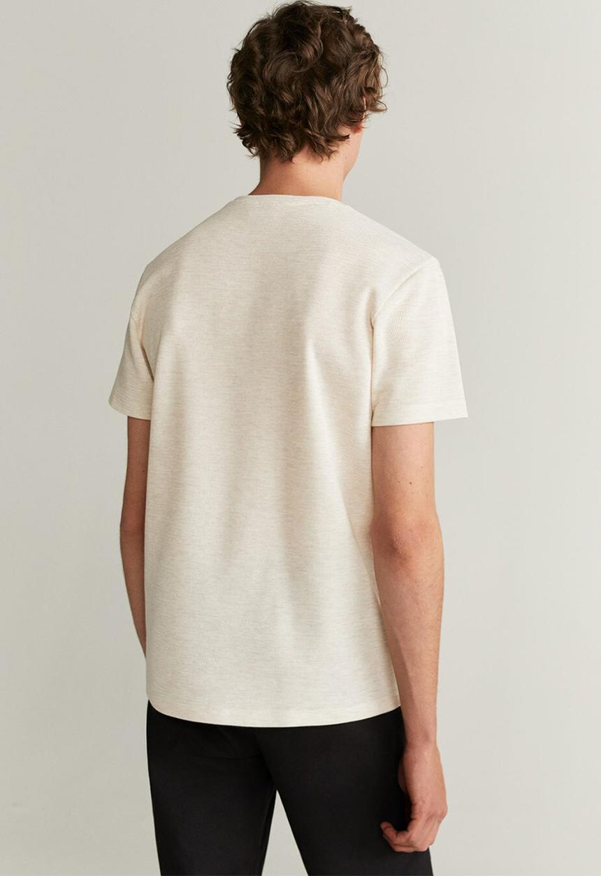 MANGO - Cebil T-shirt - brown
