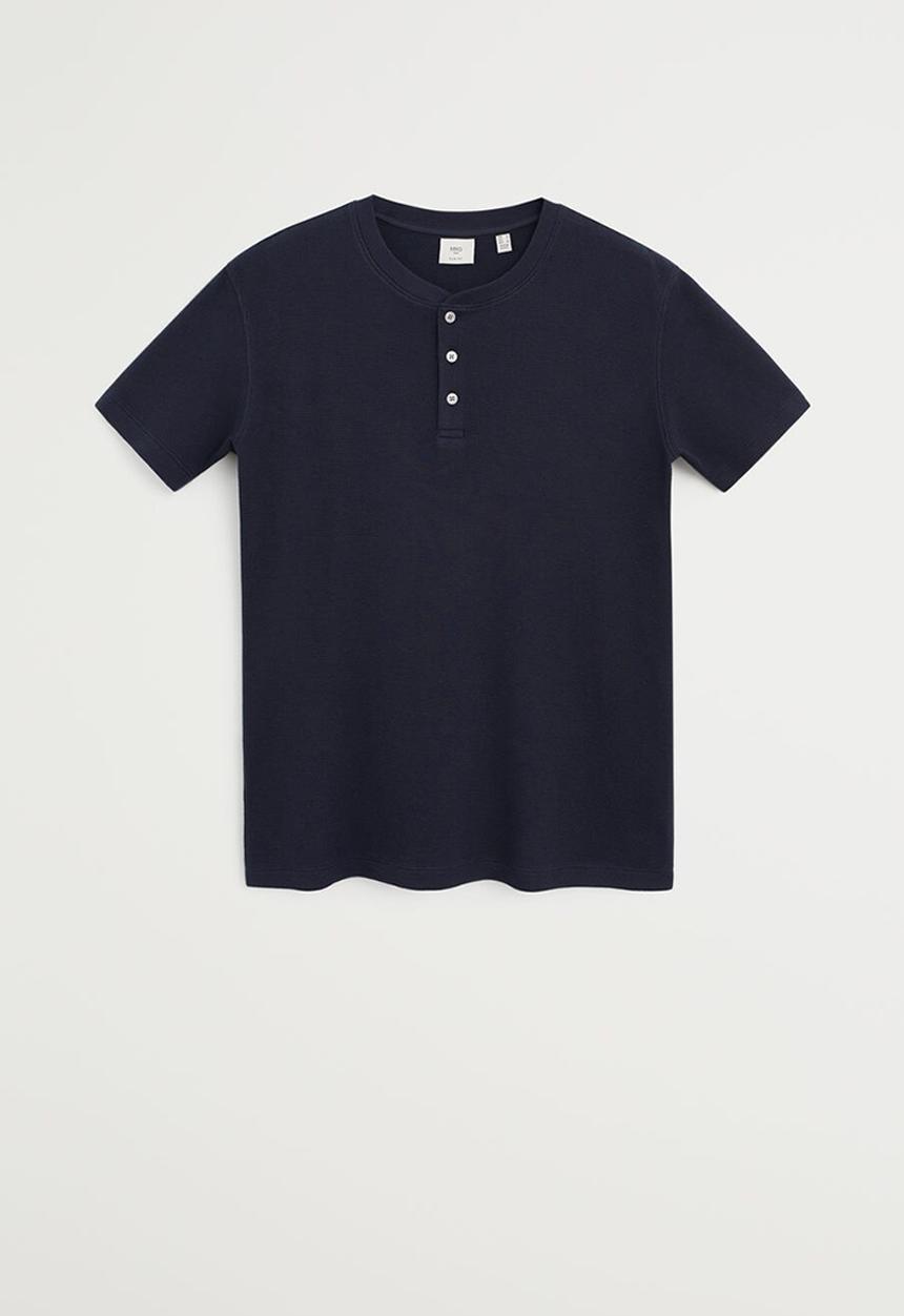 MANGO - Julian T-shirt - navy