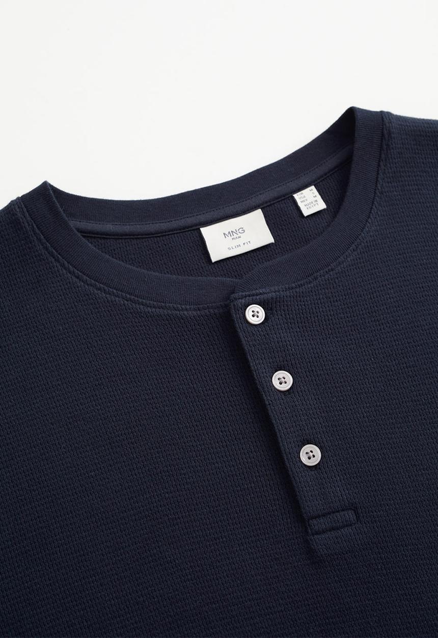 MANGO - Julian T-shirt - navy