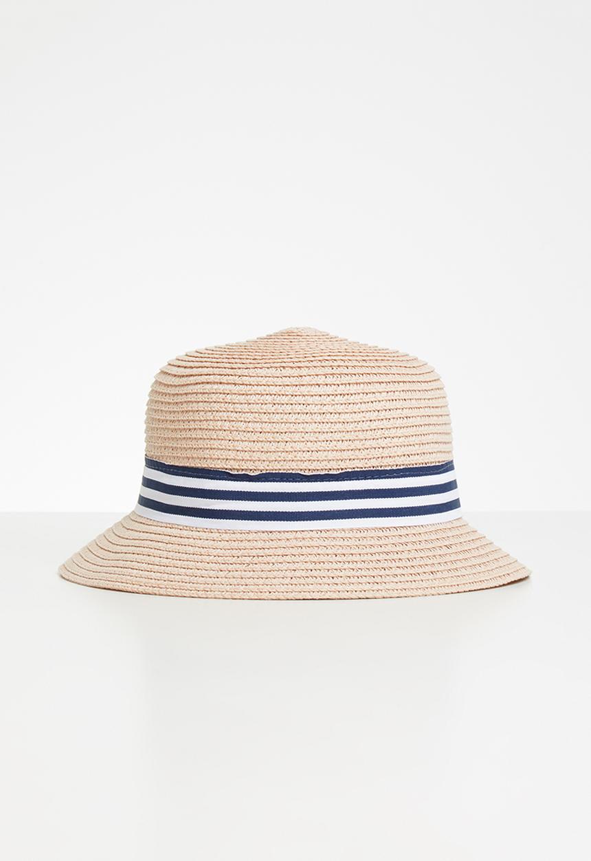 Pop Candy - Girls straw hat - beige
