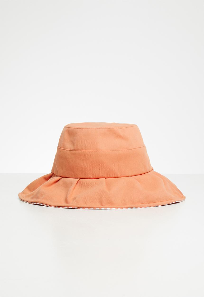 Pop Candy - Girls bow hat - orange