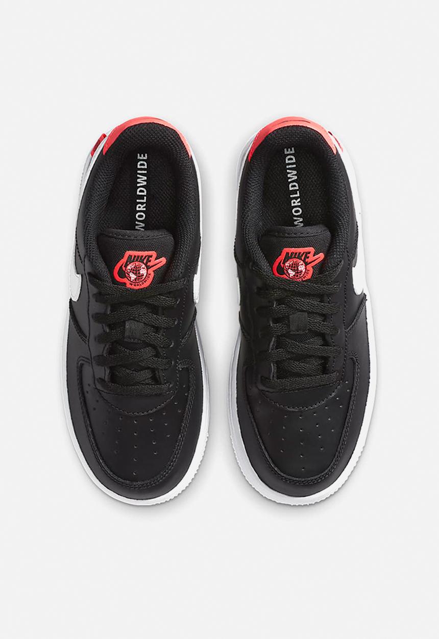 Nike - Force 1 ww (ps) - black/white-flash crimson