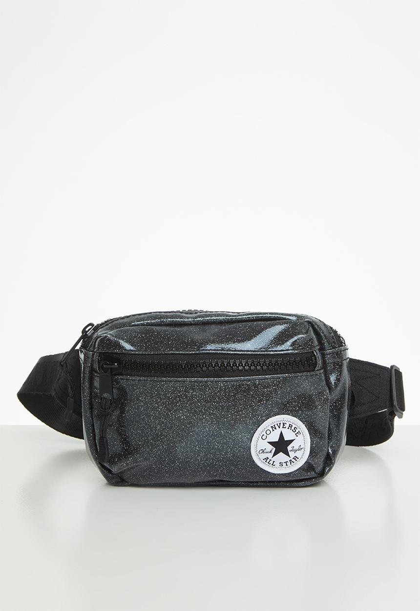 Converse - Glitter waist pack - black