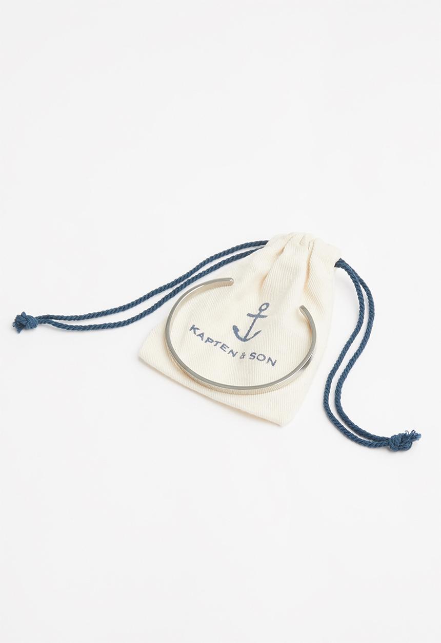Kapten & Son - Born for adventure bangle - silver