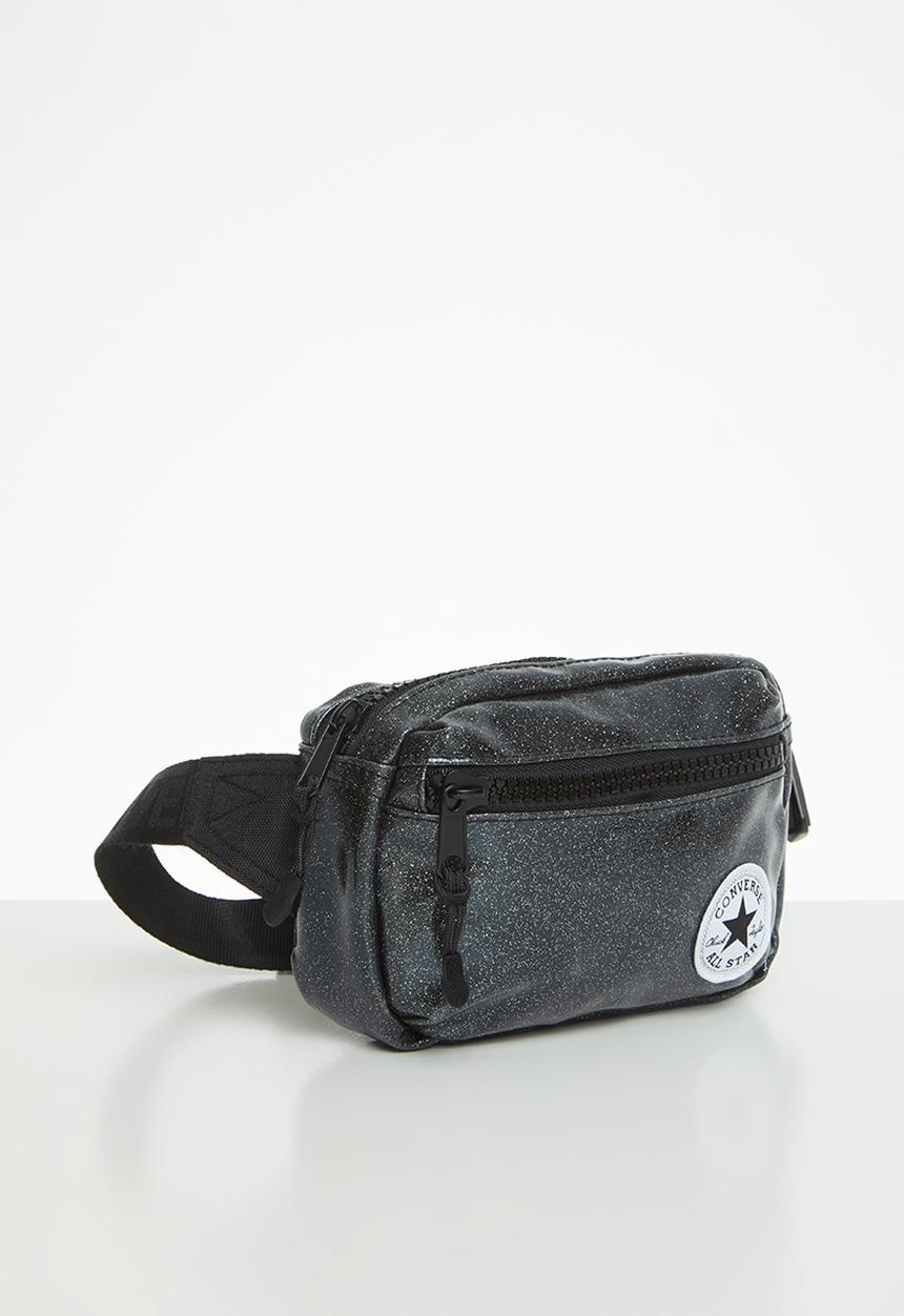 Converse - Glitter waist pack - black