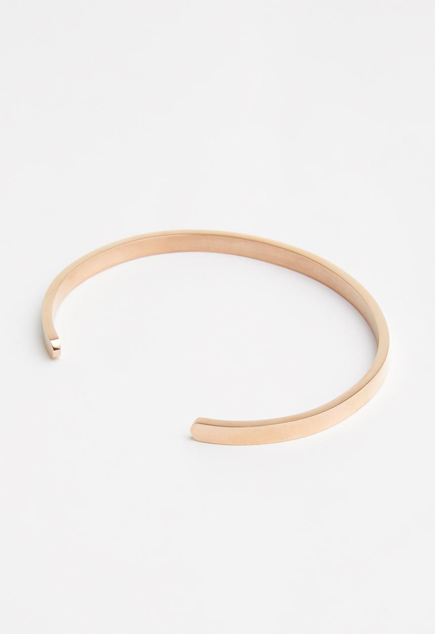 Kapten & Son - Born for adventure bangle - rose gold