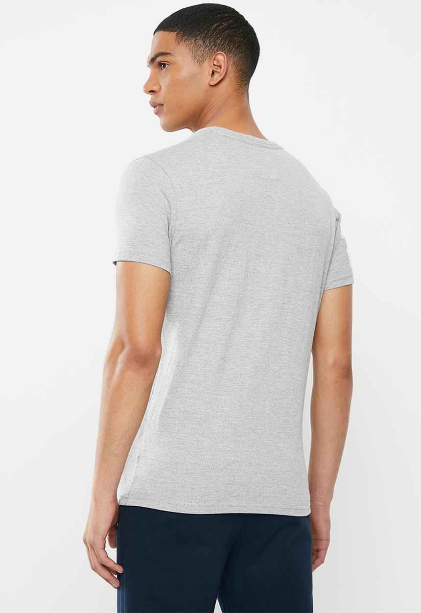 Superdry. - Vintage tri logo tee - grey