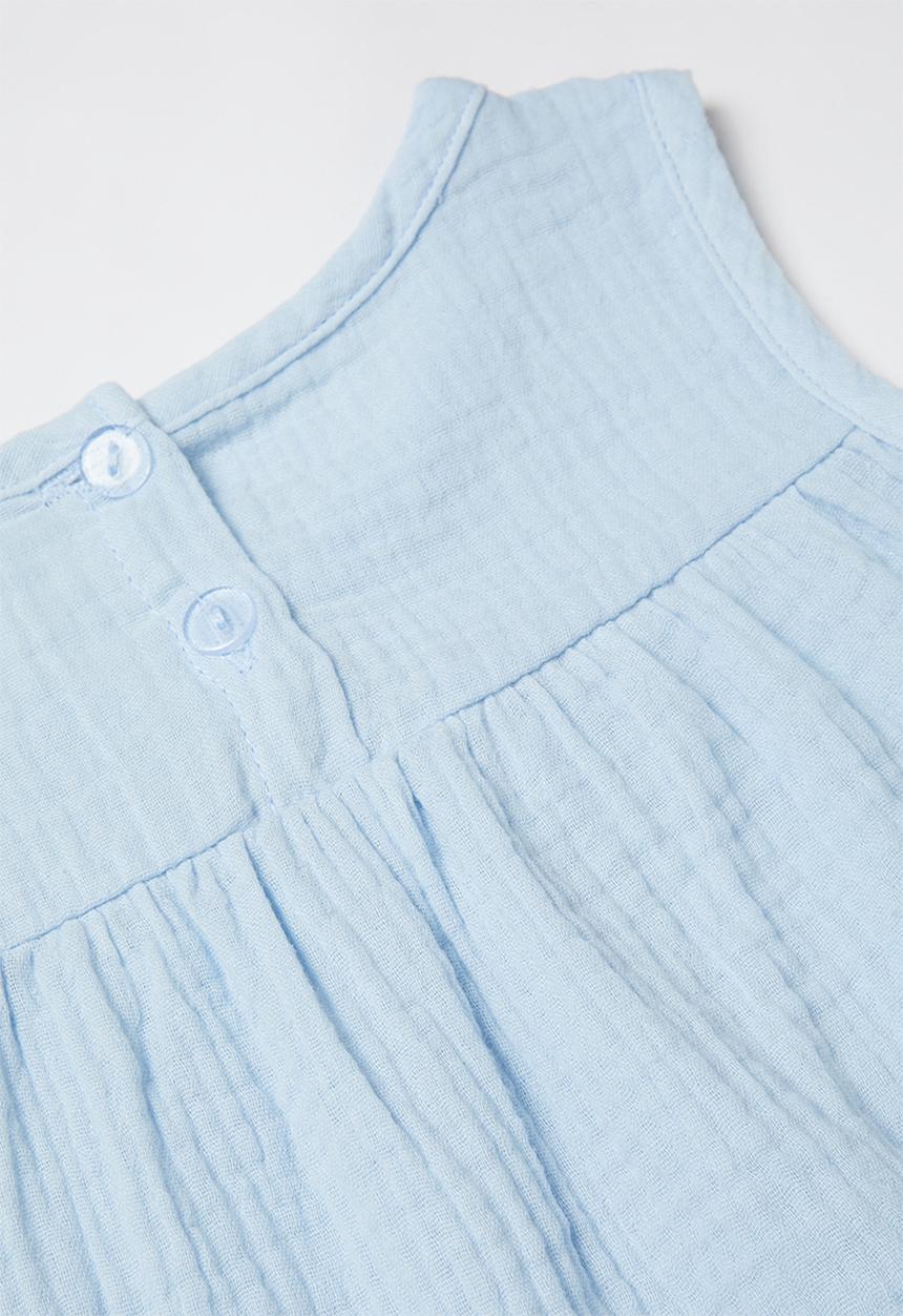 Pop Candy - Girls sleeveless top - blue