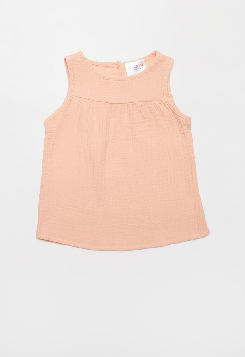 Pop Candy - Girls sleeveless top - pink