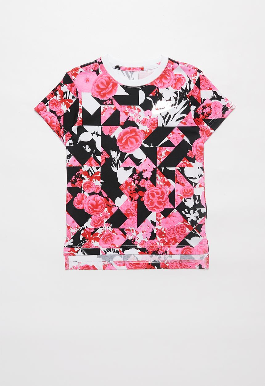 Nike - Girls Nike sportswear tee iconclash aop dptl - multi