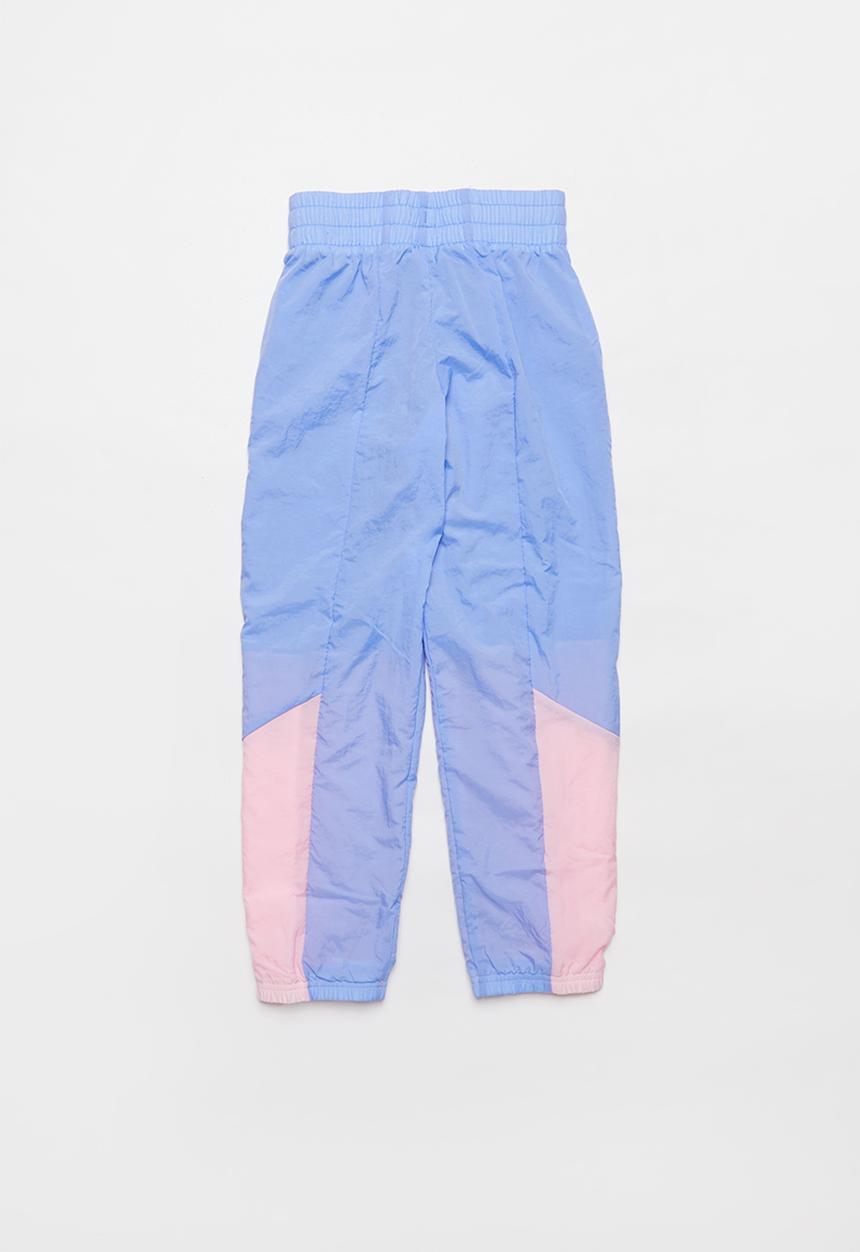 Nike - Girls Nike sportswear heritage woven pant - blue & pink 