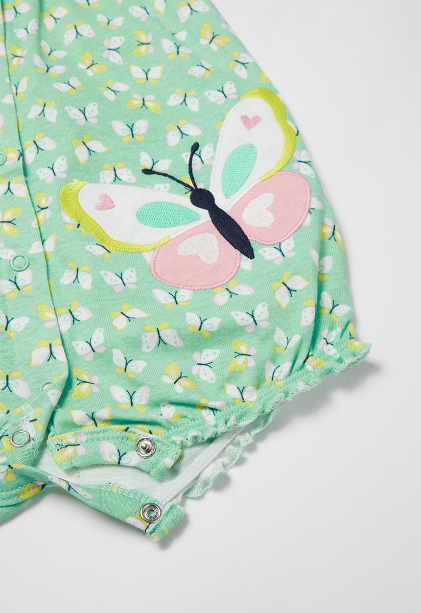 Pop Candy - Girls butterfly playsuit - multi