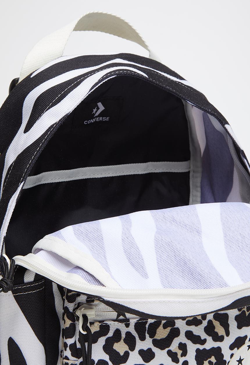 Converse - Go lo archive prints backpack - zebra leopard & stars