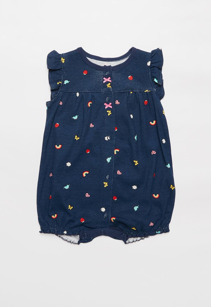 Pop Candy - Girls printed playsuit - multi