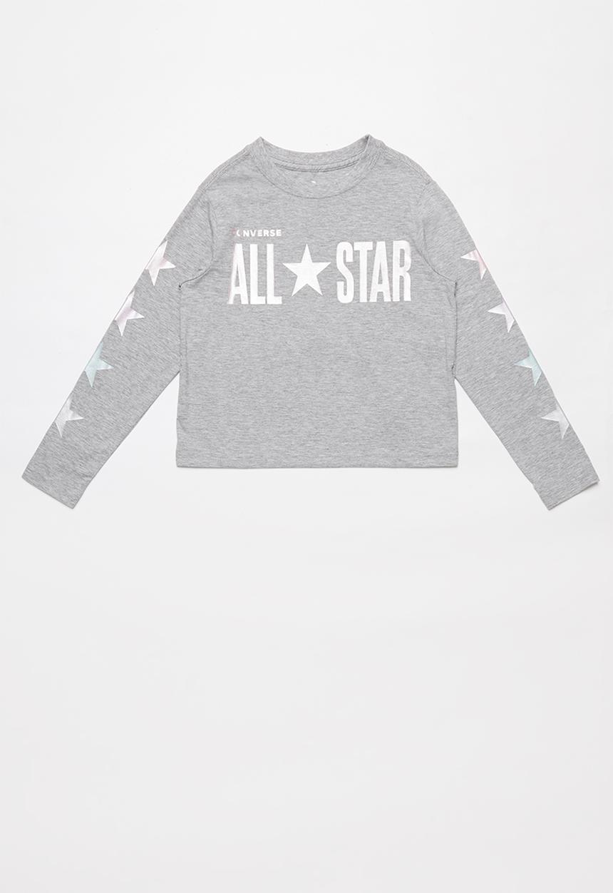 Converse - Converse All Star cropped boxy - grey