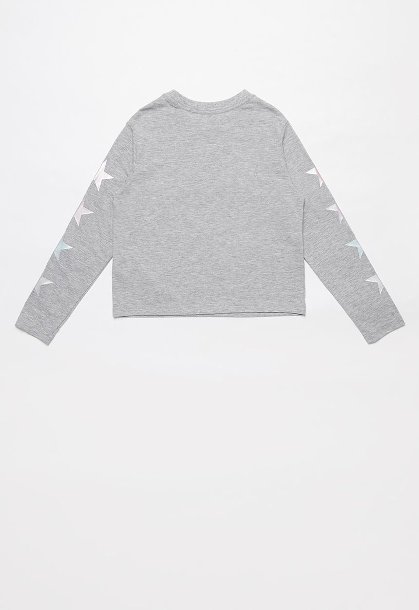 Converse - Converse All Star cropped boxy - grey