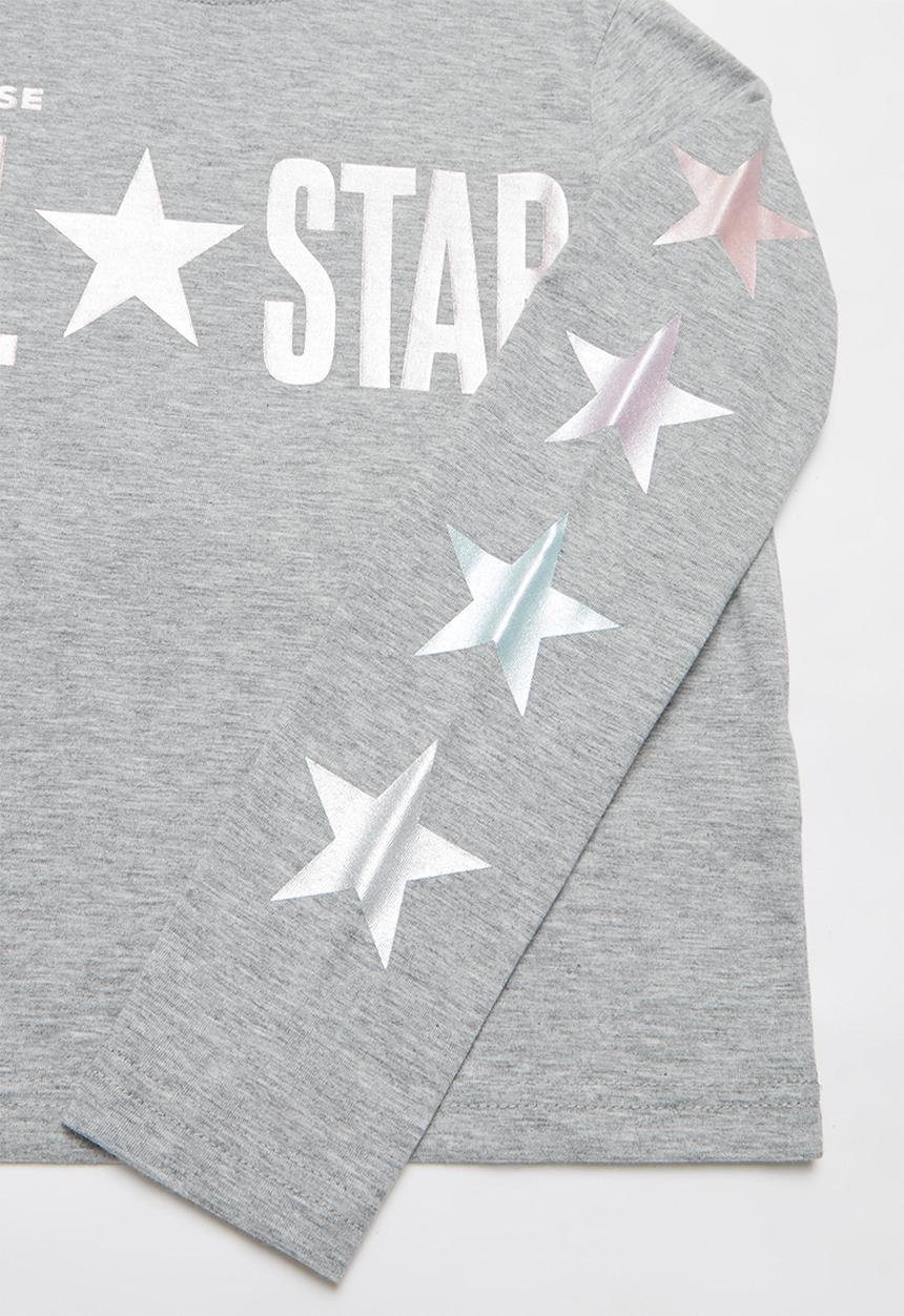 Converse - Converse All Star cropped boxy - grey