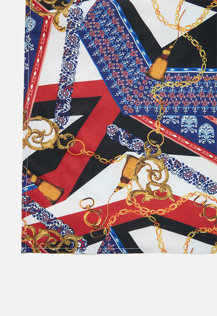 Superbalist - Vintage chain print neckerchief - multi