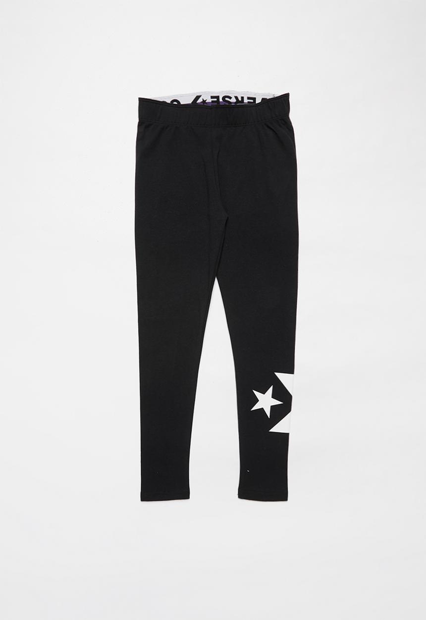 Converse - Converse wordmark knit leggings - black
