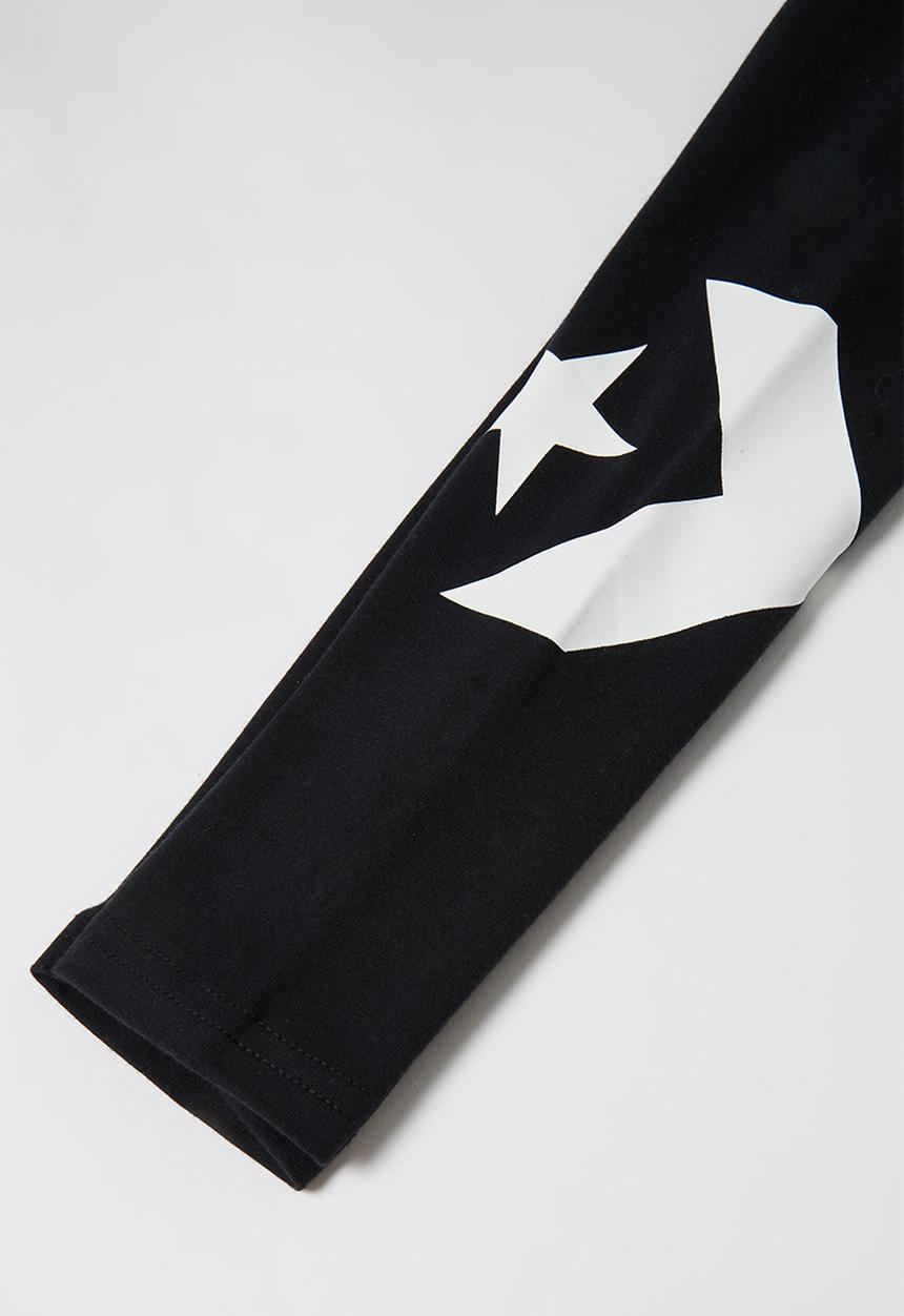 Converse - Converse wordmark knit leggings - black