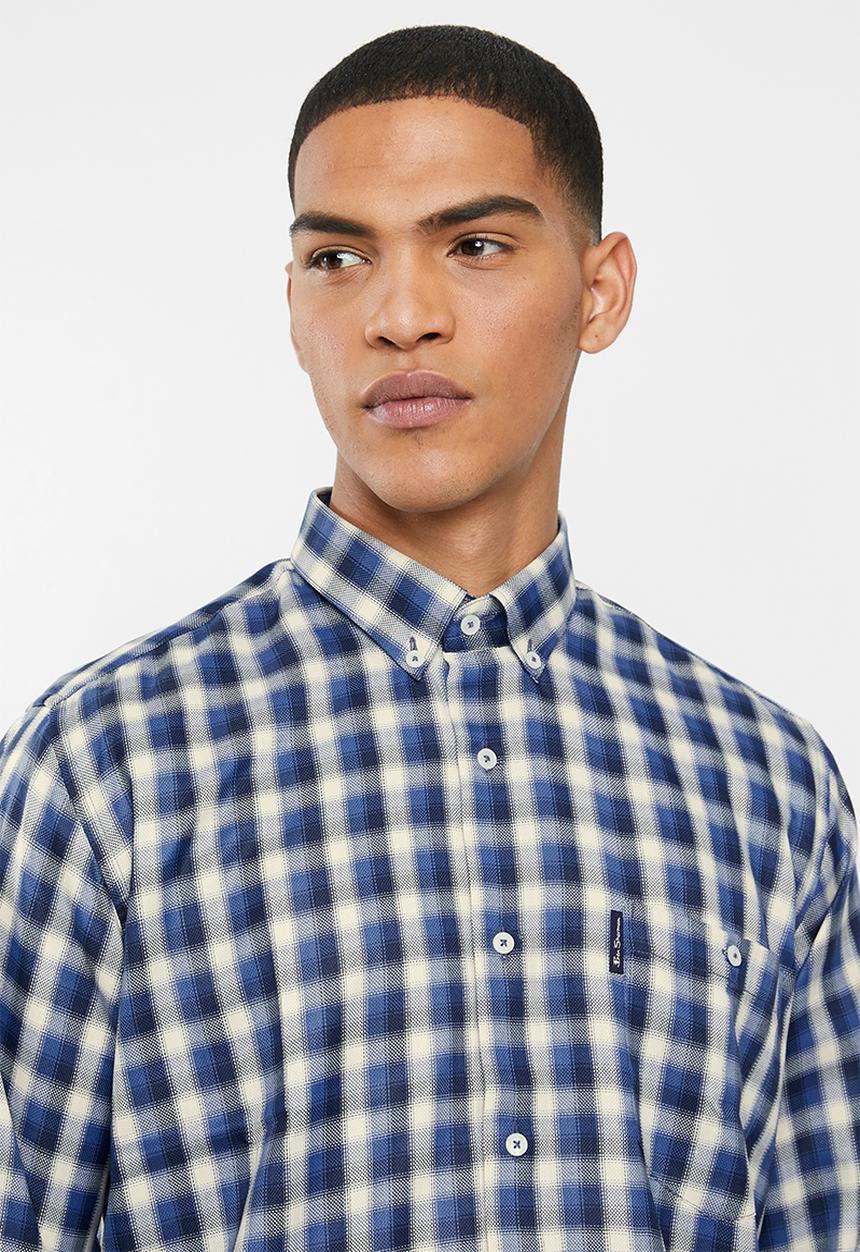 Ben Sherman - Check shirt - blue