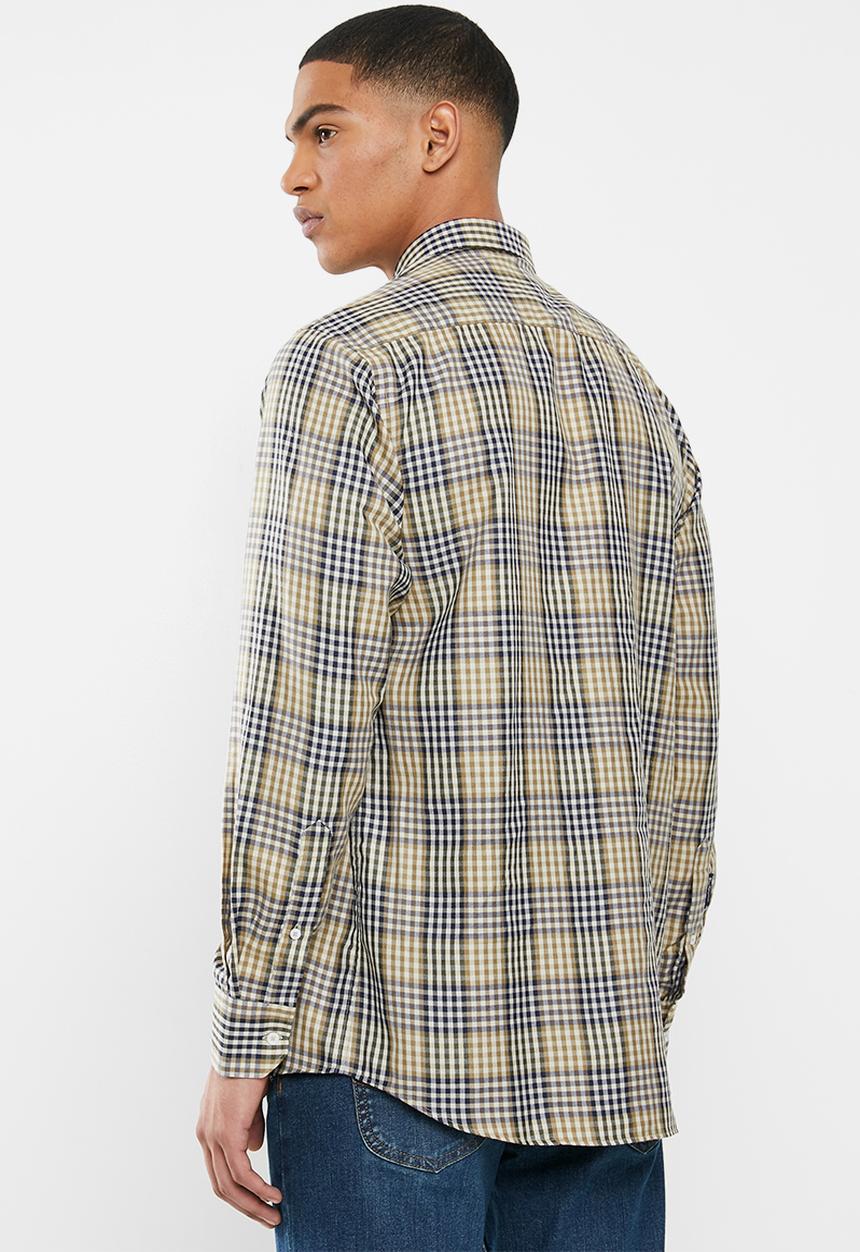 Ben Sherman - Check long sleeve shirt - yellow