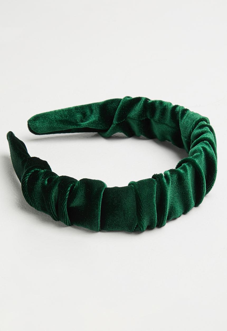 Superbalist - Ruffled headband - green
