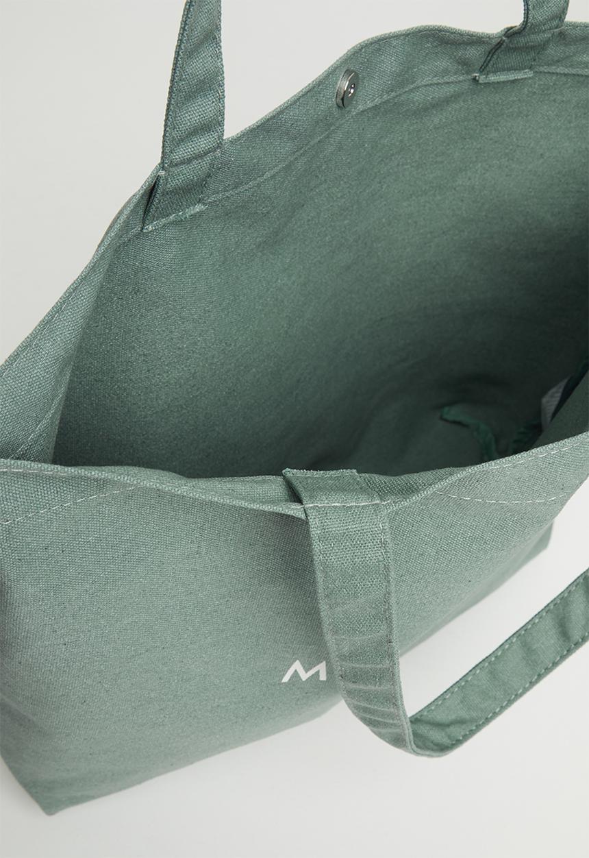 Rubi - Minimalist washed tote - sage