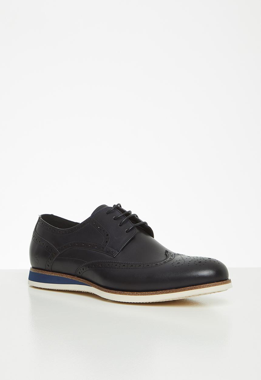 POLO - Mens Gibson wedge wing cap - navy