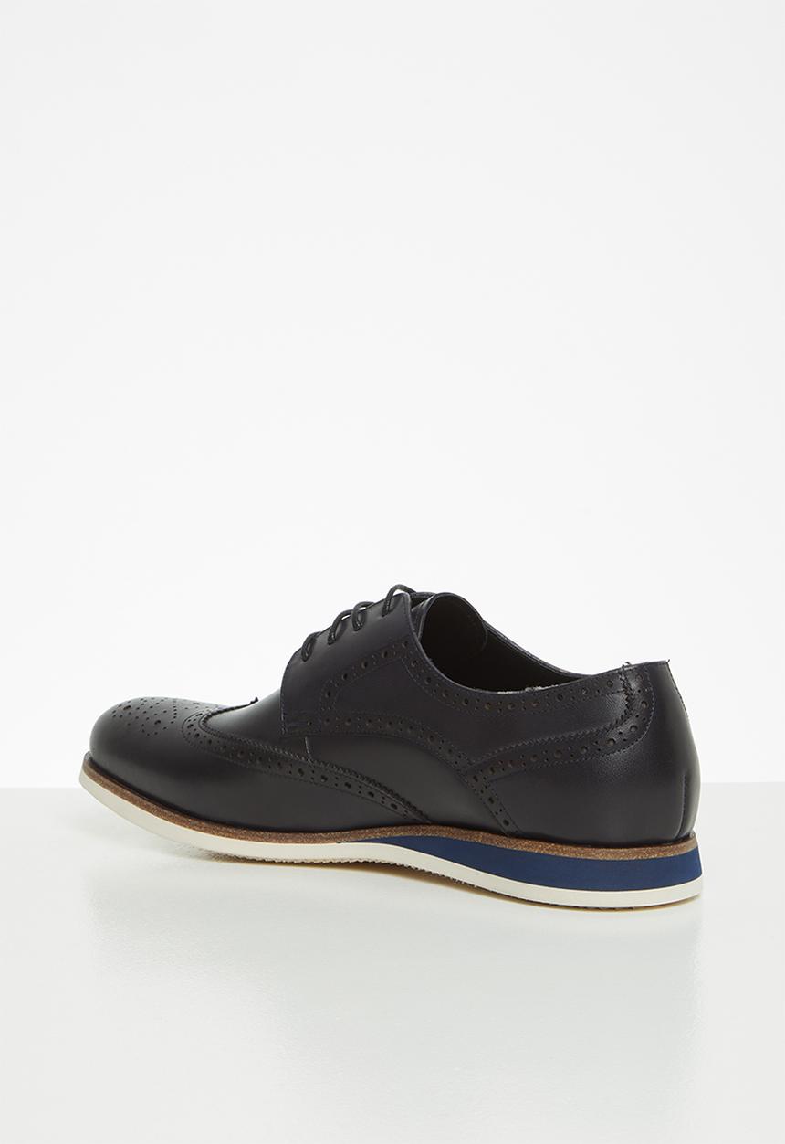 POLO - Mens Gibson wedge wing cap - navy