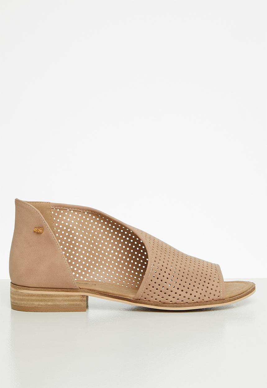 Miss Black - Micah peep toe - pink