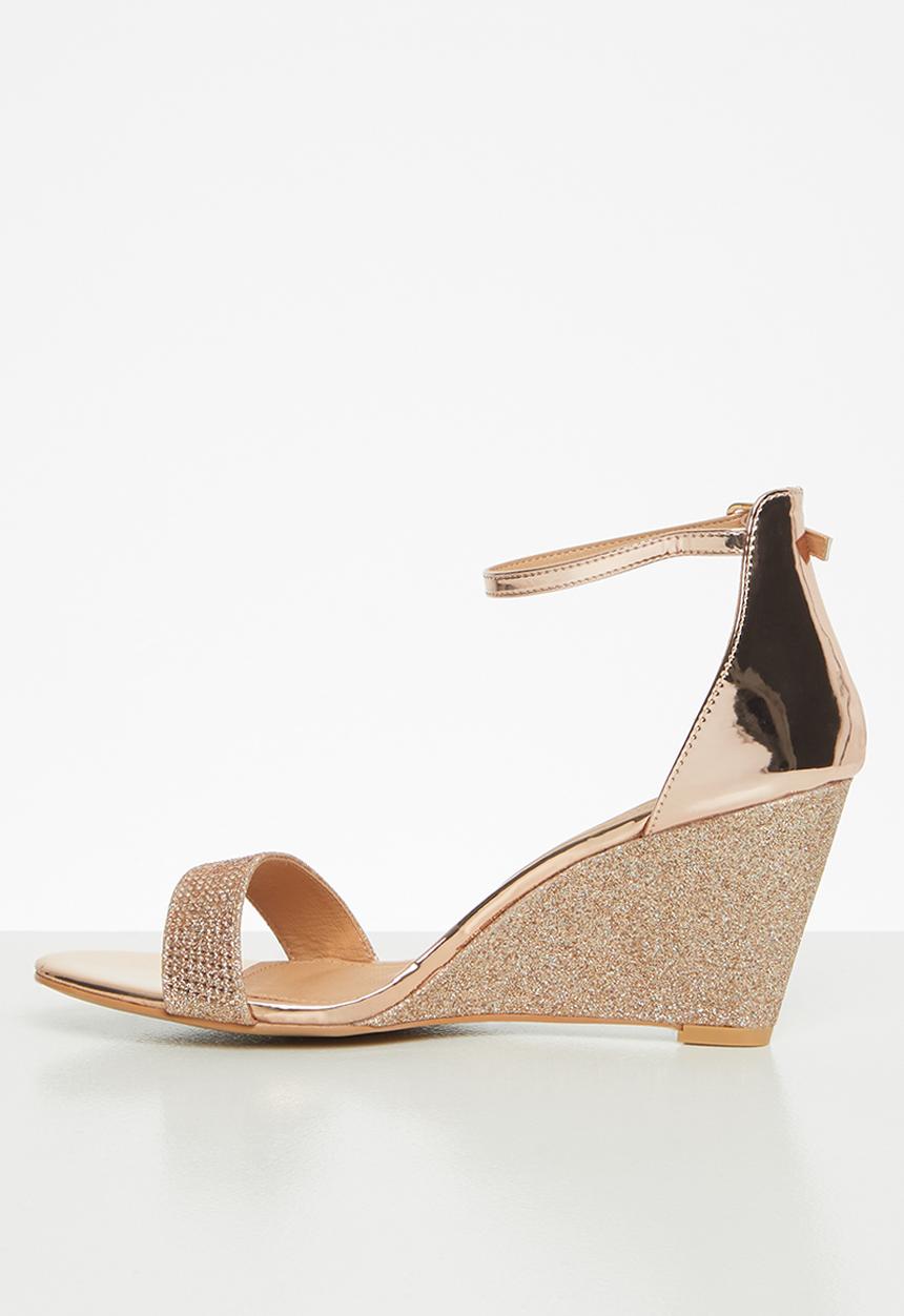 Miss Black - Fippy wedge - rose gold